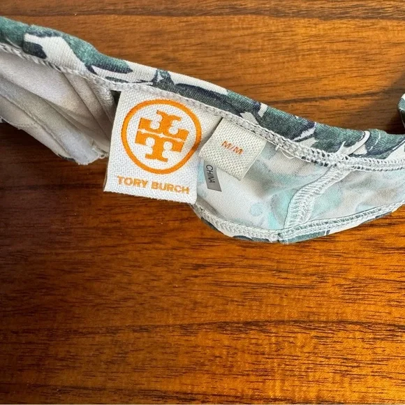 Tory Burch Issy Underwire Halter Bikini Top SZ. M - Picture 9 of 12